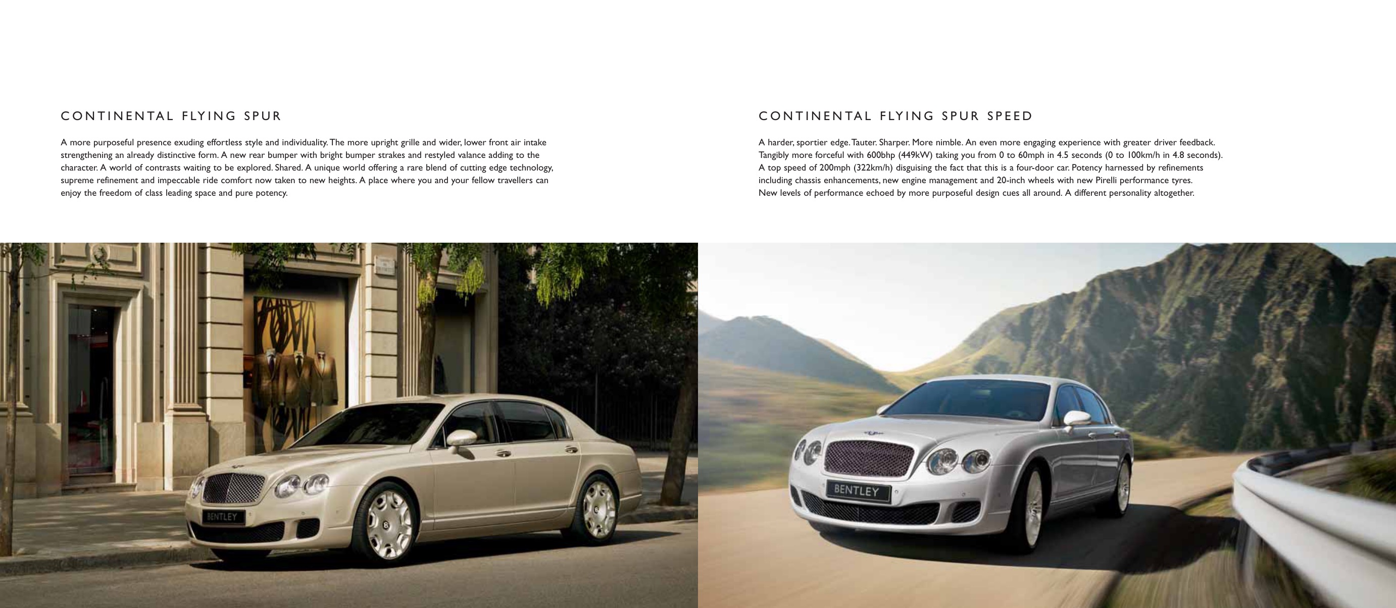 2009 Bentley Continental Flying Spur Brochure Page 18